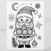 Personalisierter Brief von Santa für Kinder (Rückseite)