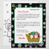 Personalisierter Brief von Santa für Kinder (Vorne/Hinten)