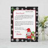 Personalisierter Brief von Santa für Kinder (Stehend Vorderseite)