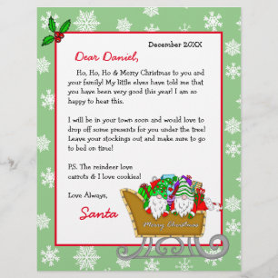 Personalisierter Brief von Santa für Kinder