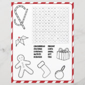 Personalisierter Brief von Santa für Kinder (Rückseite)