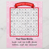 Personalisierter Brief von Santa für Kinder (Rückseite)