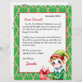 Personalisierter Brief von Santa für Kinder (Vorne/Hinten)