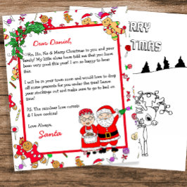 Personalisierter Brief von Santa für Kinder