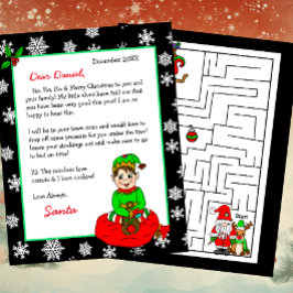 Personalisierter Brief von Santa für Kinder