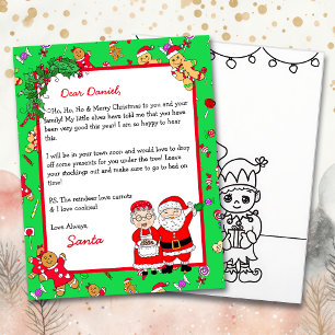 Personalisierter Brief von Santa für Kinder