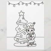 Personalisierter Brief von Santa für Kinder (Rückseite)