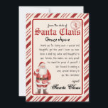 Personalisierter Brief von Santa Template Einladung<br><div class="desc">Brief vom Weihnachtsmann Personalisiert - Bringen Sie mit diesem druckbaren Brief vom Weihnachtsmann Magie in Ihren Weihnachtsfeiertag mit dem Wunder des Weihnachtsmanns in diesem Jahr. Dieser Brief vom Schreibtisch des Weihnachtsmannes ist komplett anpassbar, um einen eigenen zu machen und kann sofort heruntergeladen werden - was bedeutet, dass Sie diesen bearbeitbaren...</div>