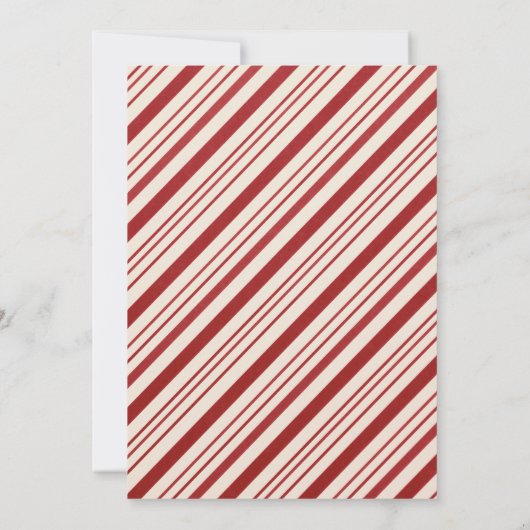 Personalisierter Brief von Weihnachtsdrucken Einladung (Rückseite)