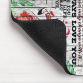 Personalisierter Brief | Zu meinem Mann Mousepad (Ecke)