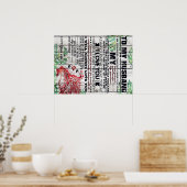 Personalisierter Brief | Zu meinem Mann Poster (Küche)