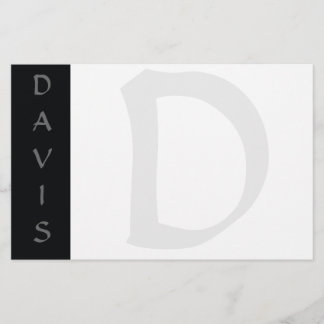 Personalisierter Briefpapier oder Einladung