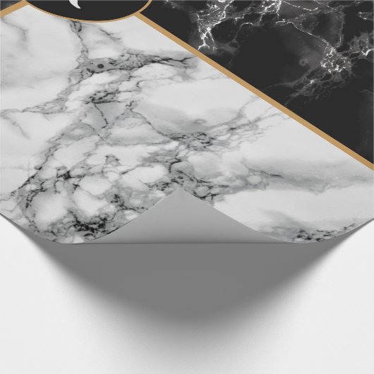 Personalisierter Briefumschlag Papier Marmorstein Geschenkpapier (Ecke)