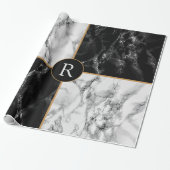 Personalisierter Briefumschlag Papier Marmorstein Geschenkpapier (Ungerollt)