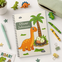 Personalisierter Brontosaurus Süßer Dinosaurier Sc