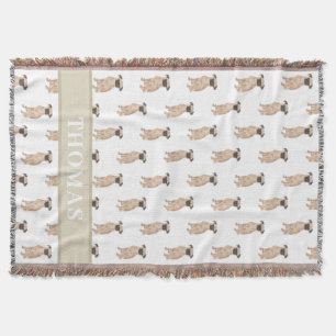 Personalisierter Brussels Griffon Decke