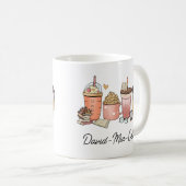 Personalisierter Buch- und Kaffeetag-Becher – Benu Kaffeetasse (VorderseiteRechts)