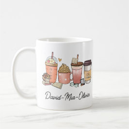 Personalisierter Buch- und Kaffeetag-Becher – Benu Kaffeetasse