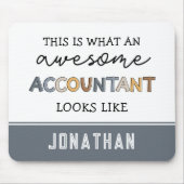 Personalisierter Buchhalter — Funny Phantastisch A Mousepad (Vorne)