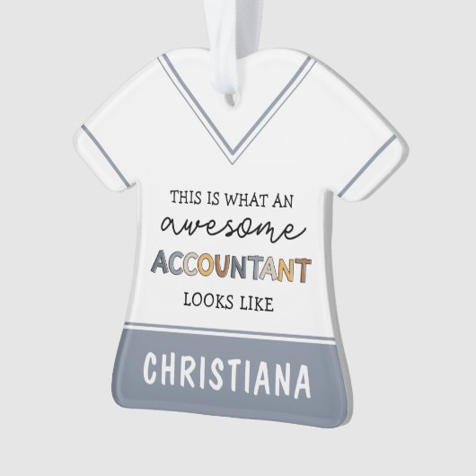 Personalisierter Buchhalter — Funny Phantastisch A Ornament (Vorderseite)