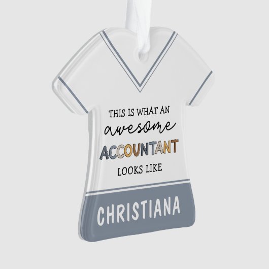 Personalisierter Buchhalter — Funny Phantastisch A Ornament (Vorderseite)