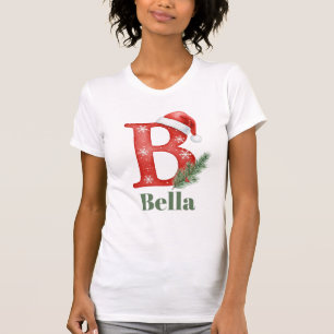 Personalisierter Buchstabe B T-Shirt
