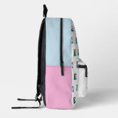 Personalisierter Buchstabe E Bedruckter Rucksack (Links)