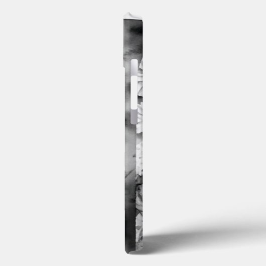 Personalisierter Buchstabe M Elegantes Wasser Case-Mate iPhone Hülle (Rückseite / Links)