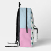 Personalisierter Buchstabe N Bedruckter Rucksack (Links)