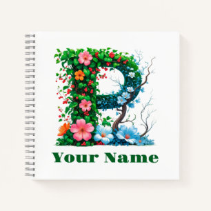 Personalisierter Buchstabe P Notizblock