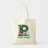 Personalisierter Buchstabe P Tragetasche (Vorne)