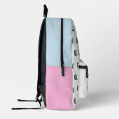 Personalisierter Buchstabe Q Bedruckter Rucksack (Links)