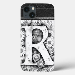 Personalisierter Buchstabe R Elegantes Wasser Case-Mate iPhone Hülle