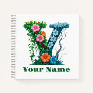 Personalisierter Buchstabe Y Notizblock