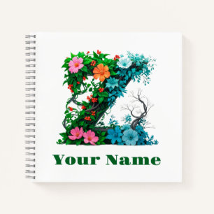 Personalisierter Buchstabe Z Notizblock