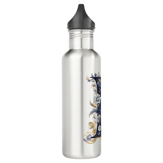 Personalisierter Buchstabenflasche Edelstahlflasche (Links)
