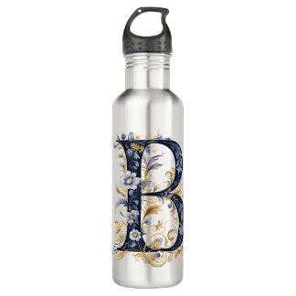 Personalisierter Buchstabenflasche Edelstahlflasche
