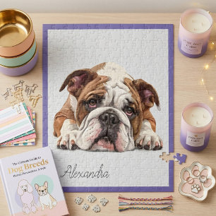 Personalisierter Bulldog Jigsaw Puzzle