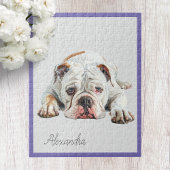 Personalisierter Bulldog Jigsaw Puzzle
