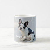Personalisierter Bulldoggen-Foto-und Kaffeetasse (Mittel)