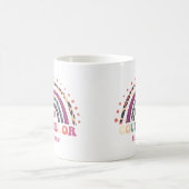 Personalisierter bunter Berater Kaffeetasse (Mittel)