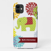 Personalisierter bunter Case-Mate iPhone hülle (Rückseite)