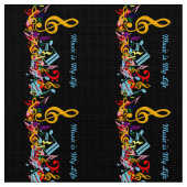 Personalisierter bunter durcheinandergebrachter stoff (Nahaufnahme)