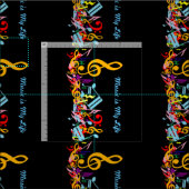 Personalisierter bunter durcheinandergebrachter stoff (Kachel)