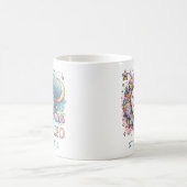 Personalisierter Bunter Löwe-Zodiac Astrologie Löw Kaffeetasse (Mittel)
