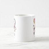 Personalisierter Bunter Skorpion Sternzeichen Astr Kaffeetasse (Mittel)