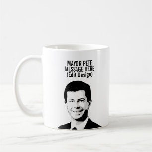 Personalisierter Bürgermeister Pete Kaffeetasse