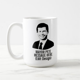 Personalisierter Bürgermeister Pete Kaffeetasse