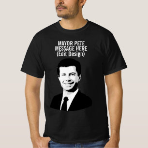 Personalisierter Bürgermeister Pete T-Shirt