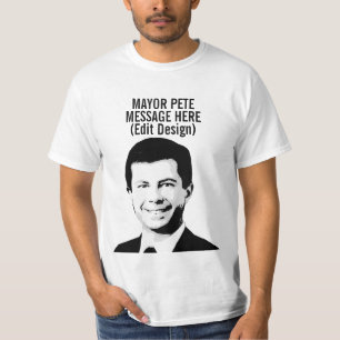 Personalisierter Bürgermeister Pete T-Shirt